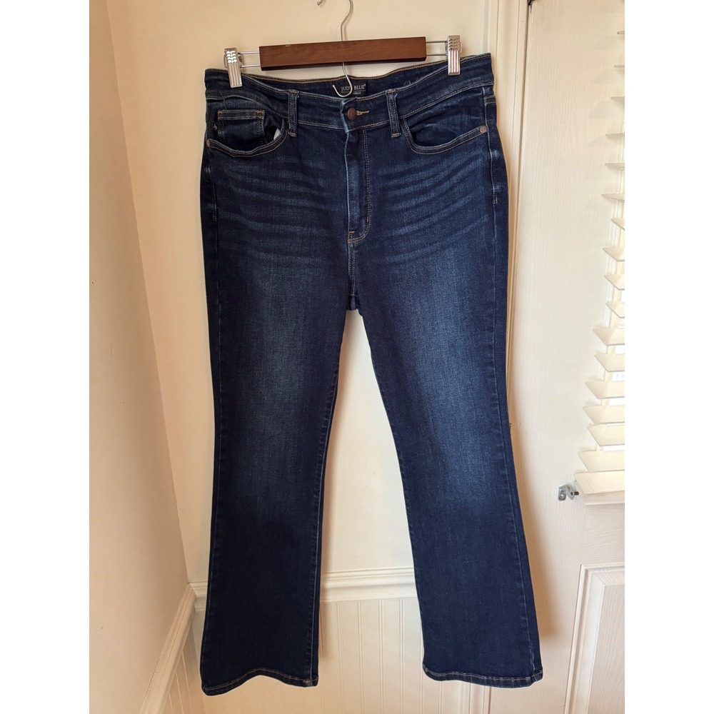 Judy Blue High Rise Bootcut Jeans Dark Wash JB82361-S DK Size 15/32